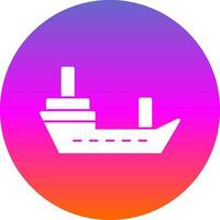 diseño de icono de vector de barco