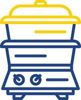 Steamer Vector Icon Design