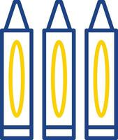 Crayons Vector Icon Design