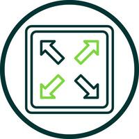 Expand Vector Icon Design