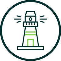 Lighthouse Vector Icon Design