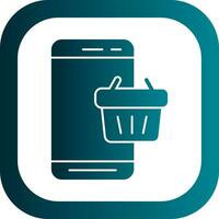 Online Shopping  Vector Icon Design