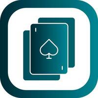 Playing Card  Vector Icon Design