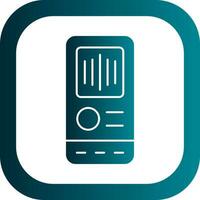 Voice Recorder  Vector Icon Design