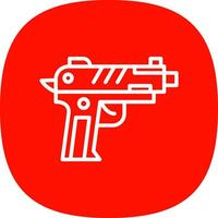 Pistol Vector Icon Design