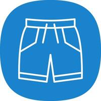 Swimming Trunks Vector Icon Design