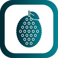 Jackfruit Vector Icon Design