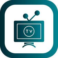 Television  Vector Icon Design