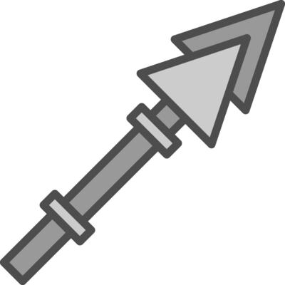 Lance Vector Icon Design