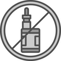 Quit Smoking Vector Icon Design