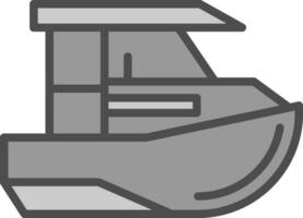 Boat Vector Icon Design