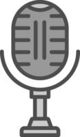 Microphone Vector Icon Design