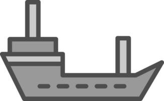 Ship Vector Icon Design