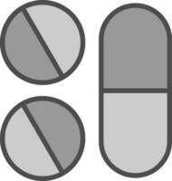 Pills Vector Icon Design