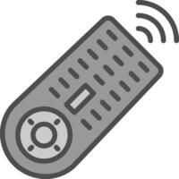 Remote Control Vector Icon Design