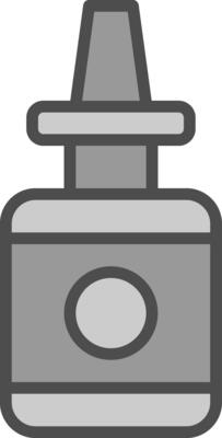 Nasal Spray Vector Icon Design