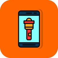 Flashlight  Vector Icon Design