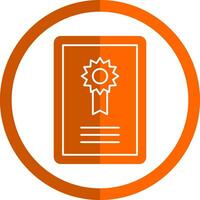 Certificate  Vector Icon Design