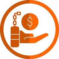 Debt Vector Icon Design