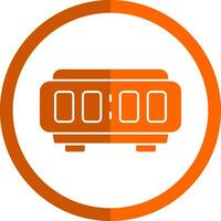Digital Alarm Clock  Vector Icon Design