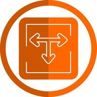 T Junction Vector Icon Design