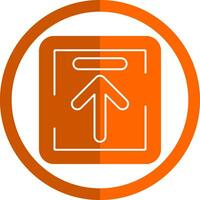 Up Arrow Upload Vector Icon Design