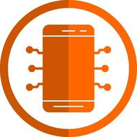Mobile Technology  Vector Icon Design