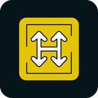 Junction Vector Icon Design