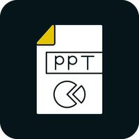 ppt vector icono diseño