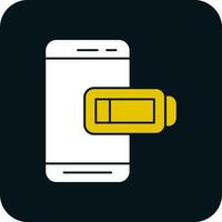 Low Battery  Vector Icon Design