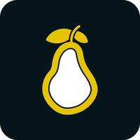 Pear Vector Icon Design