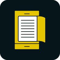 Ebook Vector Icon Design