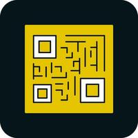 Qr code Vector Icon Design