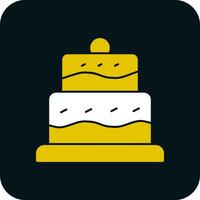 Birthday Cake  Vector Icon Design