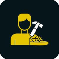 Shoemaker  Vector Icon Design