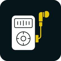 Music player  Vector Icon Design