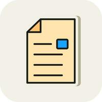 Document Vector Icon Design