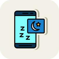 Night Mode  Vector Icon Design