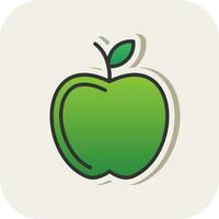 Apple Vector Icon Design