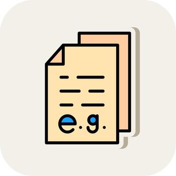 Example  Vector Icon Design