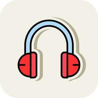 Headphones  Vector Icon Design