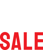 The Black Friday label for sale event concept png