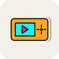 Game Console  Vector Icon Design