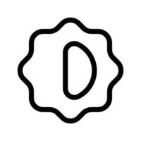 Brightness Icon Vector Symbol Design Illustration