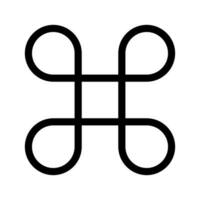 Command Icon Vector Symbol Design Illustration
