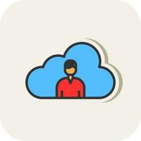 Cloud  Vector Icon Design