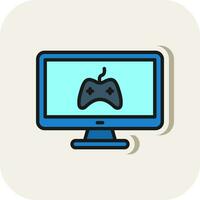 Online Game  Vector Icon Design