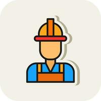 Builder  Vector Icon Design