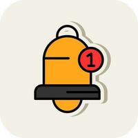 Notification Bell  Vector Icon Design