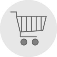 Shopping cart  Vector Icon Design